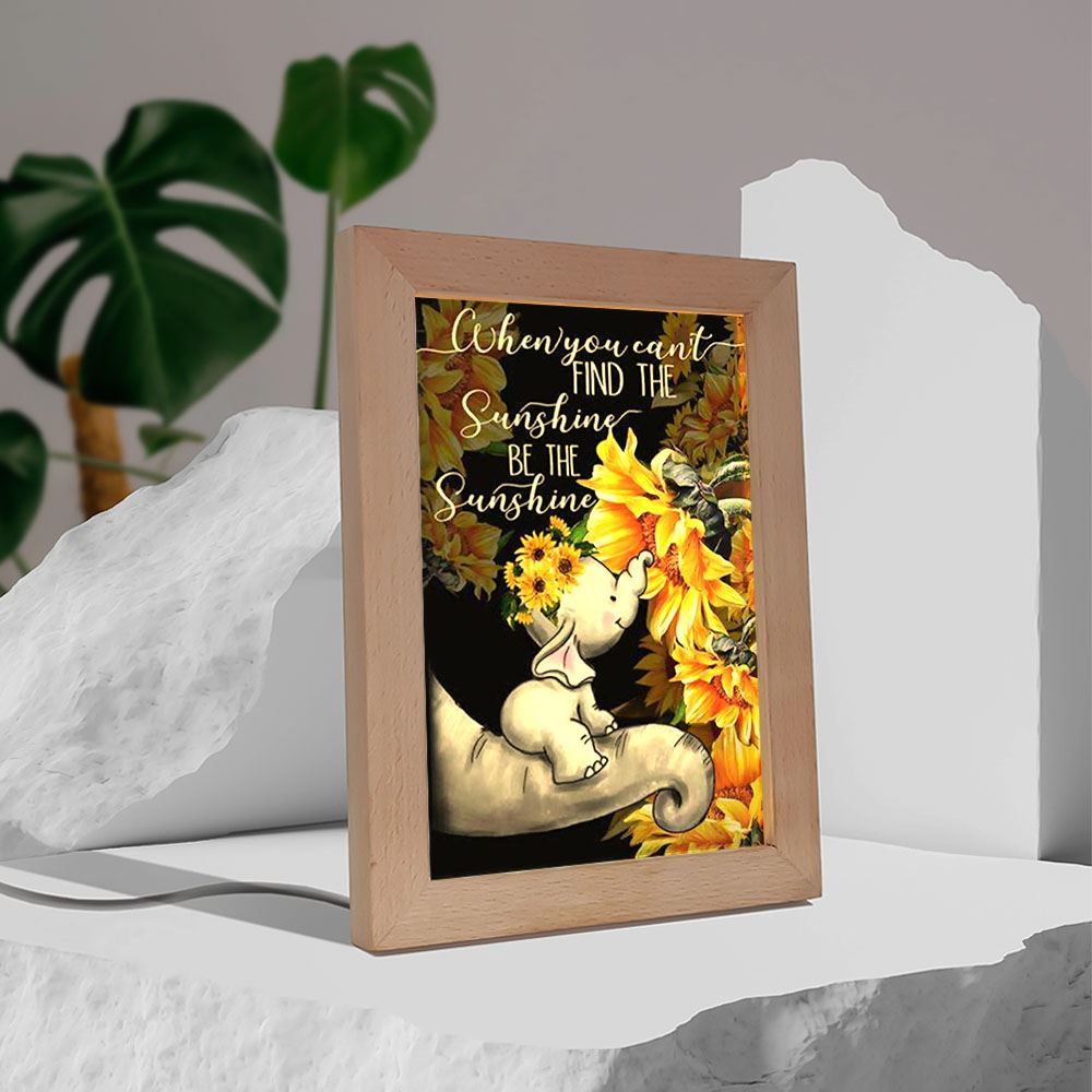 Lh Elephant Frame Lamp Mom To Daughter Be The Sunshine, Mother's Day Night Light, Best Mom Ever, Gift For Mom