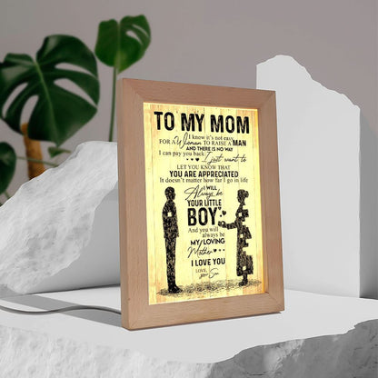 Lion Mom Frame Lamp, Mother's Day Night Light, Best Mom Ever, Gift For Mom