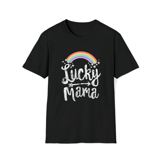 Lucky Mama Family St Patricks Day Mom Mother's Day Premium T Shirt, Mother's Day Premium T Shirt, Mother's Day Gift, Mom Shirt