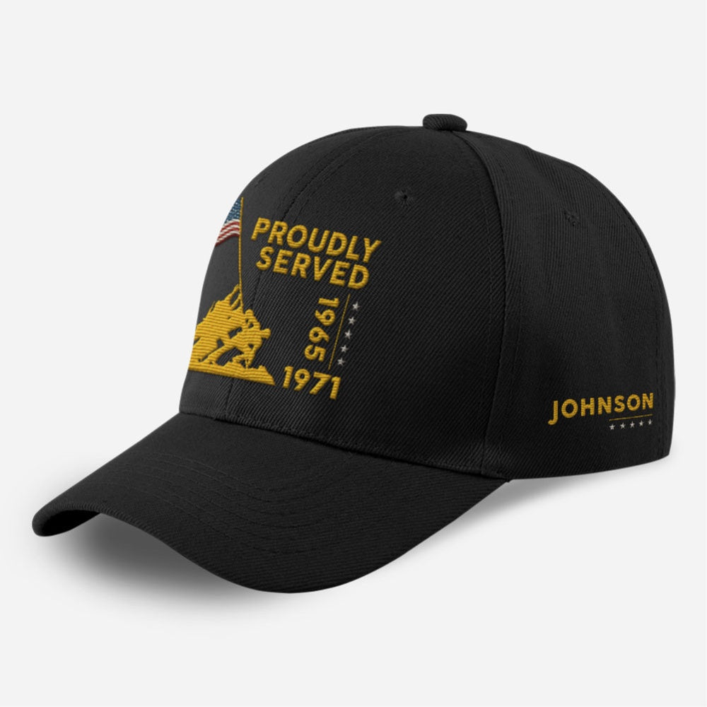 Marine Corps Veteran Cap, Customized Raising The Flag On Iwo Jima Us Marines Legendary Triumph Embroidered Cap, Embroidered Dad Hat