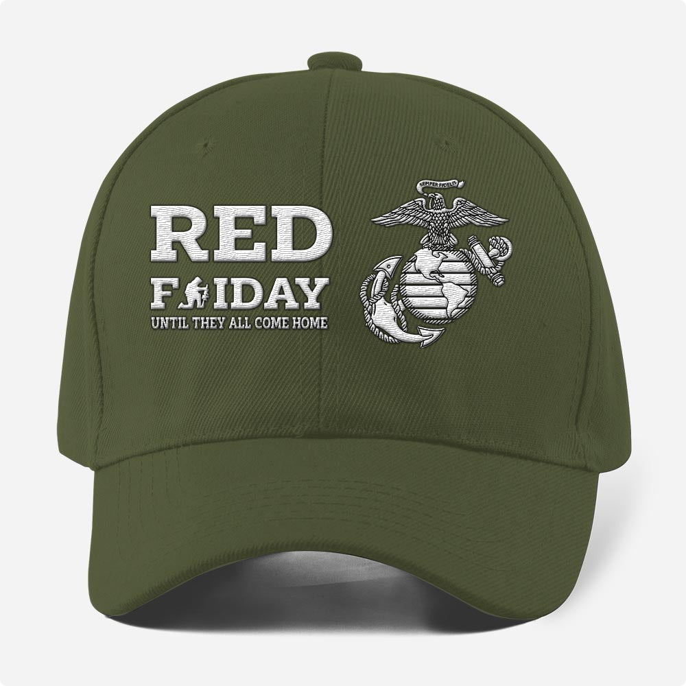 Marine Corps Veteran Cap, Customized Us Marines Veterans Embroidered Cap, Embroidered Dad Hat