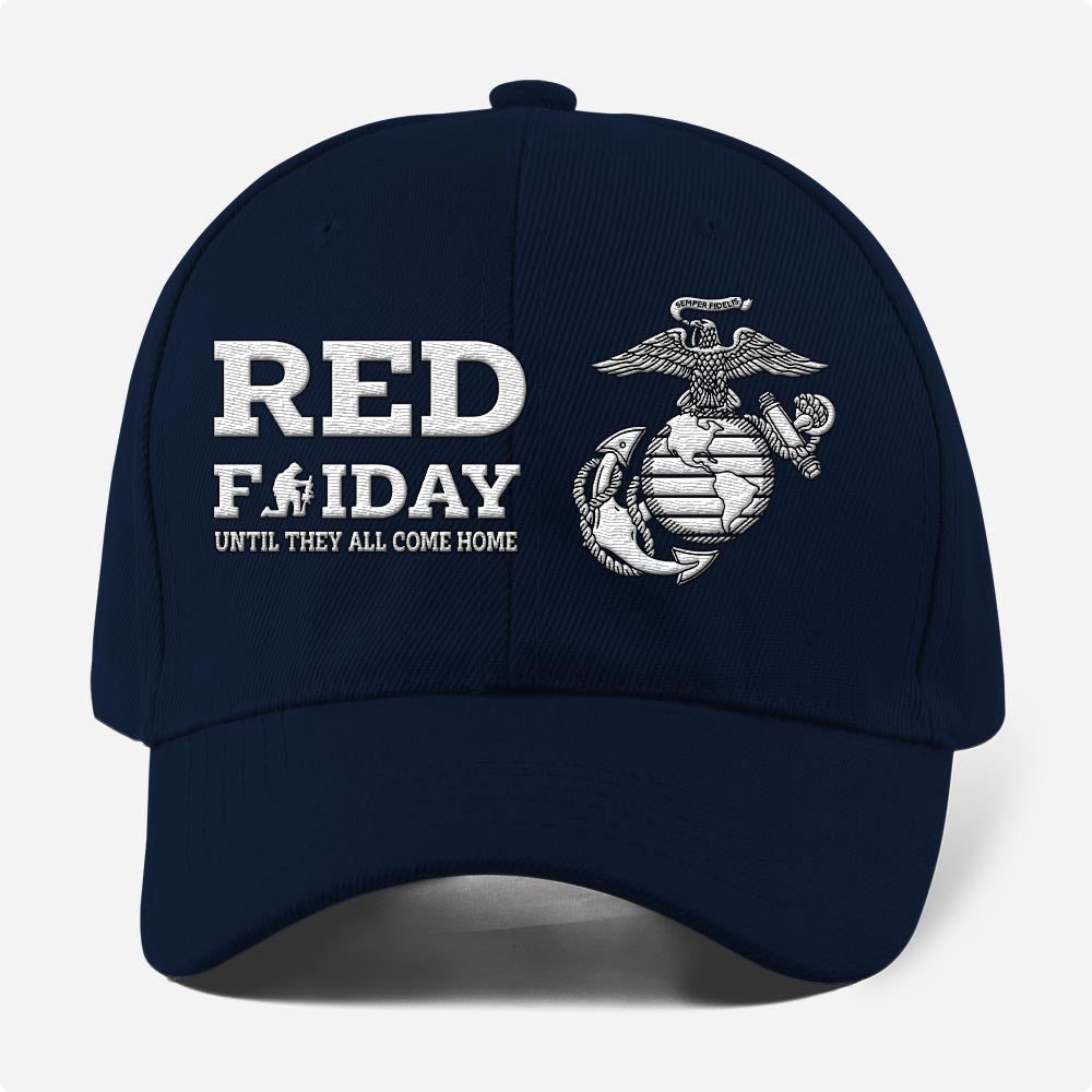 Marine Corps Veteran Cap, Customized Us Marines Veterans Embroidered Cap, Embroidered Dad Hat
