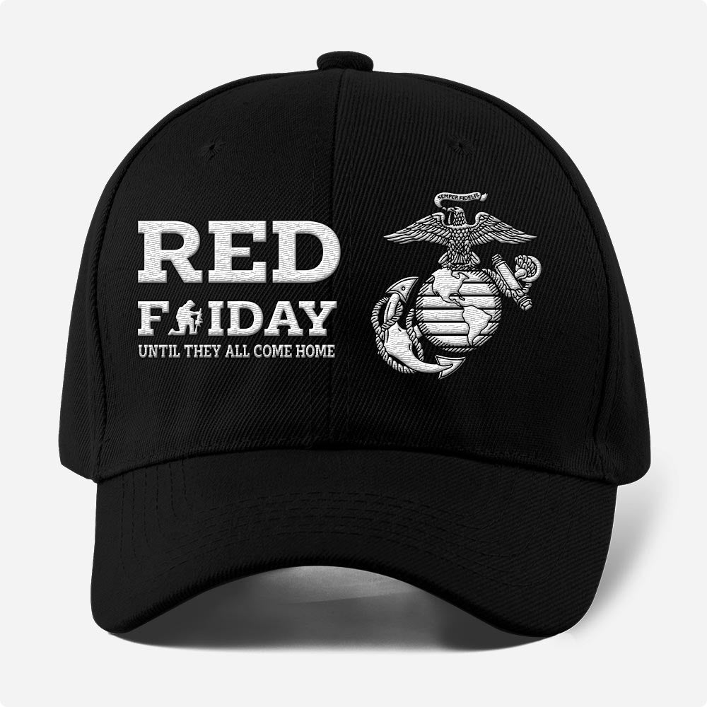 Marine Corps Veteran Cap, Customized Us Marines Veterans Embroidered Cap, Embroidered Dad Hat