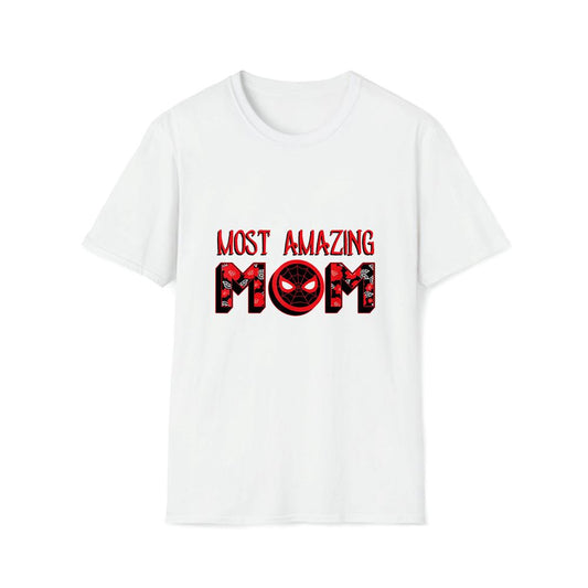 Marvel Mother's Day Spiderman Most Amazing Mom Premium T Shirt, Mother's Day Premium T Shirt, Mother's Day Gift, Mom Shirt