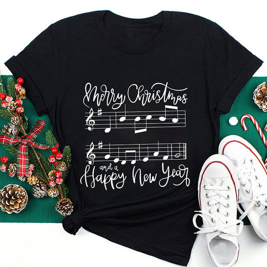 Merry Christmas And A Happy New Year T Shirt, Merry T Shirt, Unisex Christmas Shirts