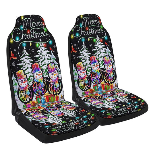 Merry Christmas Faith Hope Love Cars Seat Cover, Christmas Car Seat Covers, Car Decor Gift