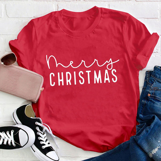 Merry Christmas T Shirt, Merry T Shirt, Unisex Christmas Shirts