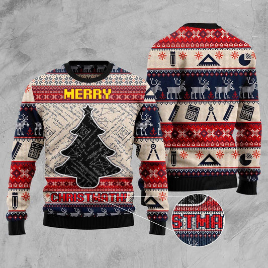 Merry Christmath Ugly Christmas Sweater, Funny Xmas Sweater, Sweater Xmas
