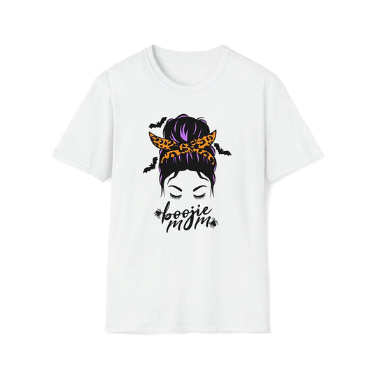 Messy Bun Boojie Mom Premium T Shirt, Mother's Day Premium T Shirt, Mom Shirt