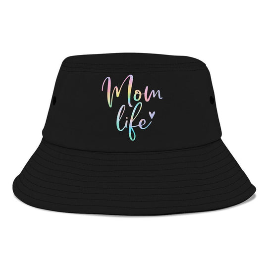 Mom Life Gifts For Women Mom Life Heart Mama Tie Dye Bucket Hat, Mother's Day Bucker Hat, Mother's Day Gift, Women's Sun Hats