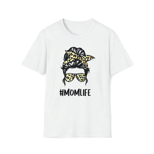 Mom Life Leopard Premium T Shirt, Mother's Day Premium T Shirt, Mom Shirt