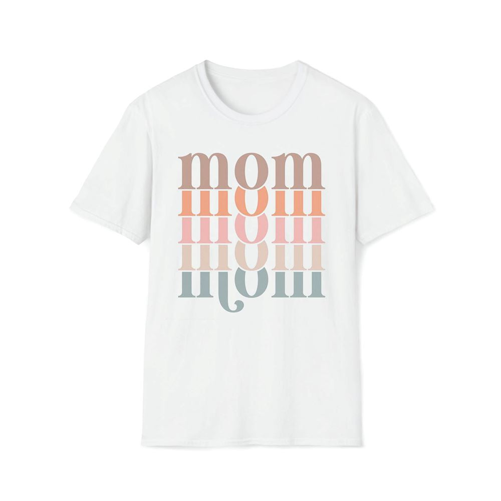 Mom Stacked Premium T Shirt, Mother's Day Premium T Shirt, Mom Shirt