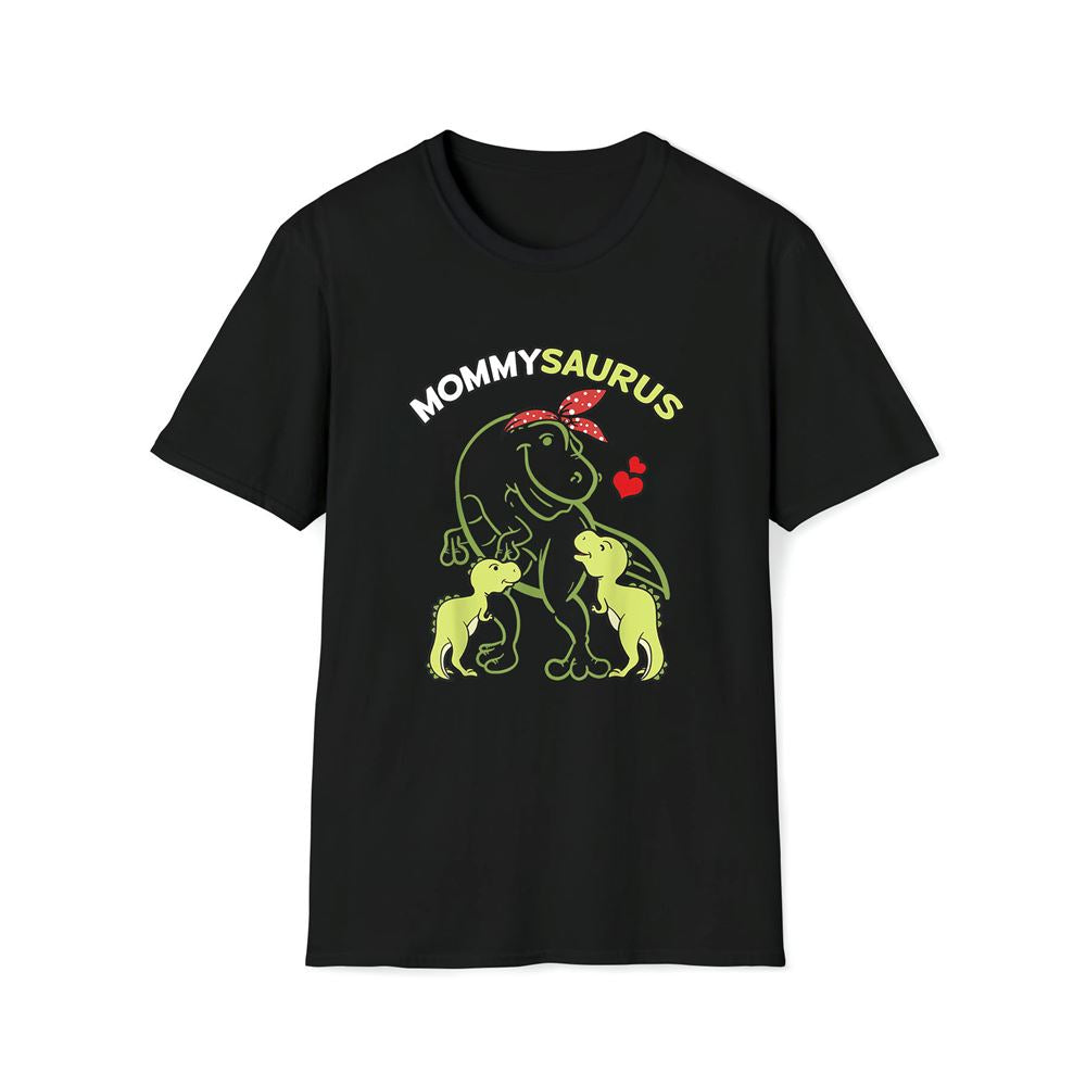 Mommysaurus Mommy 2 Kids Dinosaur Mom Mother's Day Premium T Shirt, Mother's Day Premium T Shirt, Mother's Day Gift, Mom Shirt