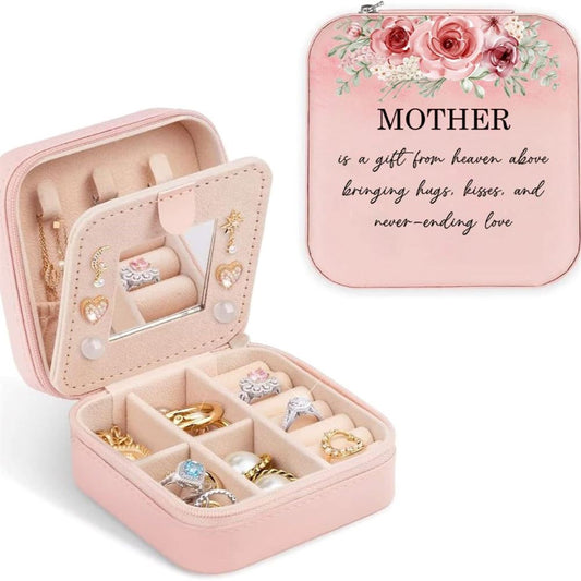 Mother Is A Gift Jewelry Box, Gift For Mother's Day, Mother's Day Jewelry Case, Gift For Her