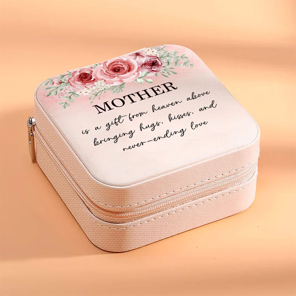Mother Is A Gift Jewelry Box, Gift For Mother's Day, Mother's Day Jewelry Case, Gift For Her