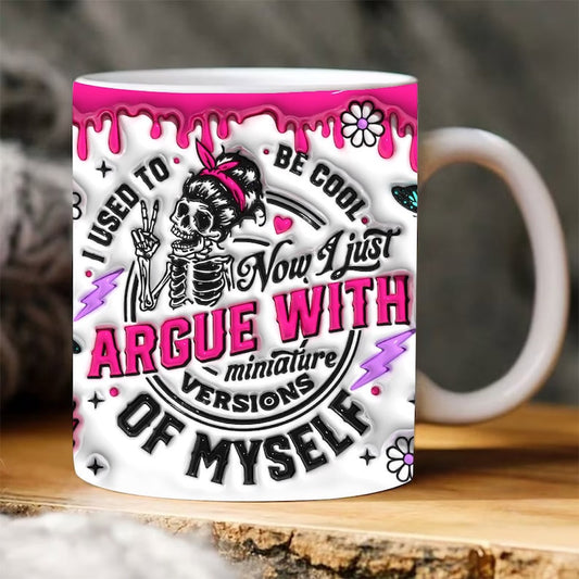 Mother's Day 3D Mug, 3D I Used To Be Cool Mama Inflated Mug, Mom 3D Inflated Mug, Gift For Mom