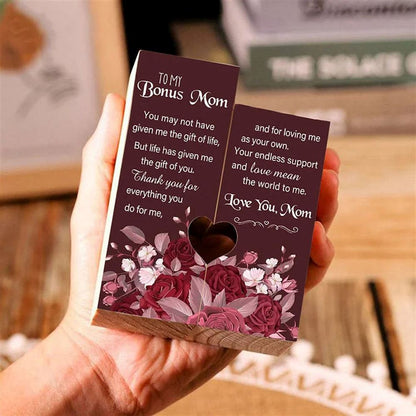 Mother's Day Candle Holders, To My Dear Mom Heart Candle Holders, Thank You For Everything You Do For Me, Heart Candle Holder Gifts For Mother