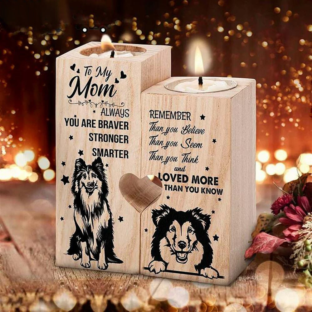 Mother's Day Candle Holders, To My Mom Always Remember You Are Loved More Than You Know Candle Holder