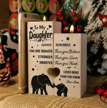 Mother's Day Candle Holders, You Are Loved More Than You Know Candle Holder