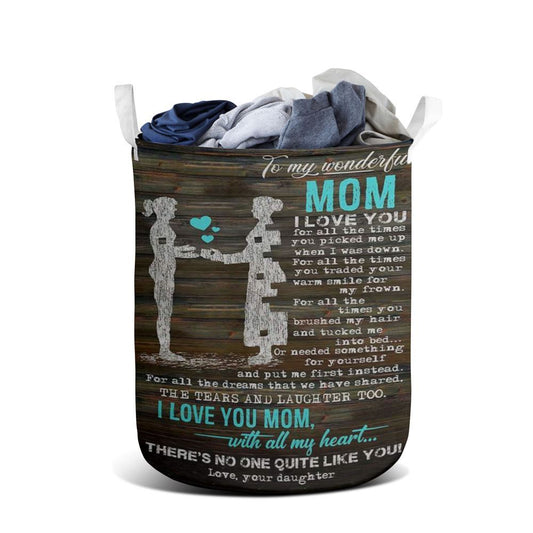Mother's Day Laundry Basket, Custom Laundry Basket Prints Mother's Day Gifts, Mother's Day Gift, Storage Basket For Mom