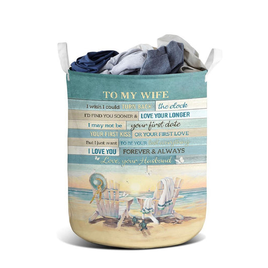 Mother's Day Laundry Basket, I Love You Forever And Always 1 Laundry Basket, Mother's Day Gift, Storage Basket For Mom