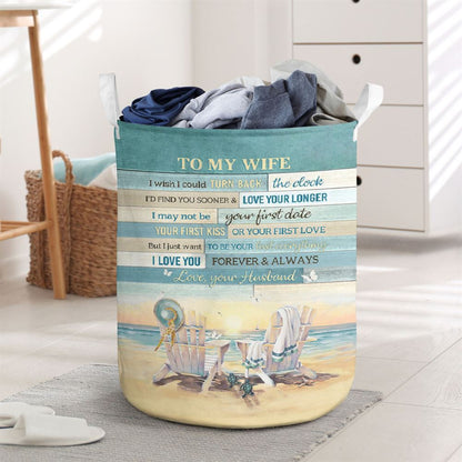 Mother's Day Laundry Basket, I Love You Forever And Always 1 Laundry Basket, Mother's Day Gift, Storage Basket For Mom
