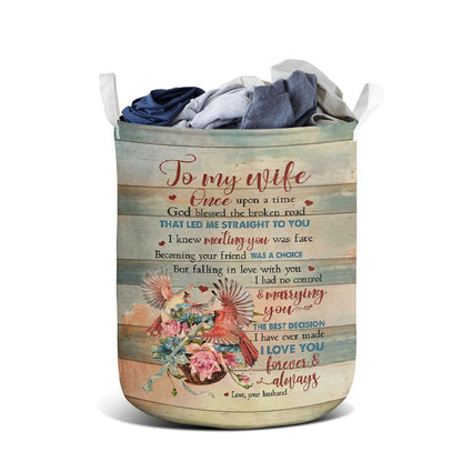 Mother's Day Laundry Basket, I Love You Forever And Always 2 Laundry Basket, Mother's Day Gift, Storage Basket For Mom