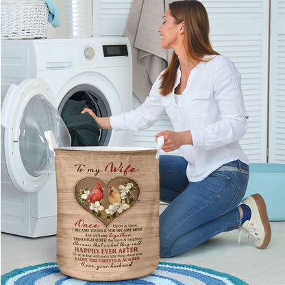 Mother's Day Laundry Basket, I Love You Forever And Always 4 Laundry Basket, Mother's Day Gift, Storage Basket For Mom