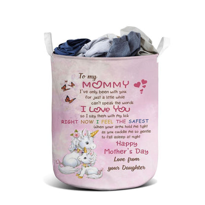 Mother's Day Laundry Basket, I Say Them With My Lick Laundry Basket, Mother's Day Gift, Storage Basket For Mom