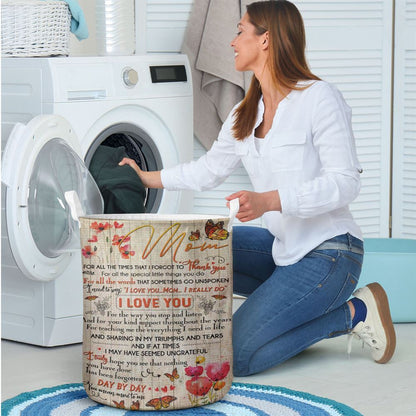 Mother's Day Laundry Basket, Mom, Thank You For Everything 1 Laundry Basket, Mother's Day Gift, Storage Basket For Mom