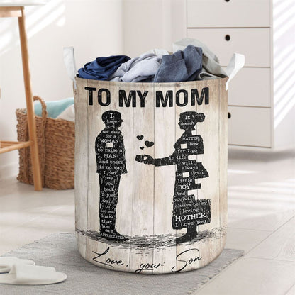 Mother's Day Laundry Basket, Mom You'Re Appreciated Laundry Basket, Mother's Day Gift, Storage Basket For Mom