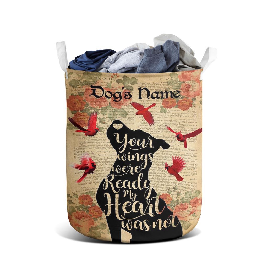 Mother's Day Laundry Basket, Pit Bull My Heart Laundry Basket, Mother's Day Gift, Storage Basket For Mom