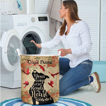 Mother's Day Laundry Basket, Pit Bull My Heart Laundry Basket, Mother's Day Gift, Storage Basket For Mom