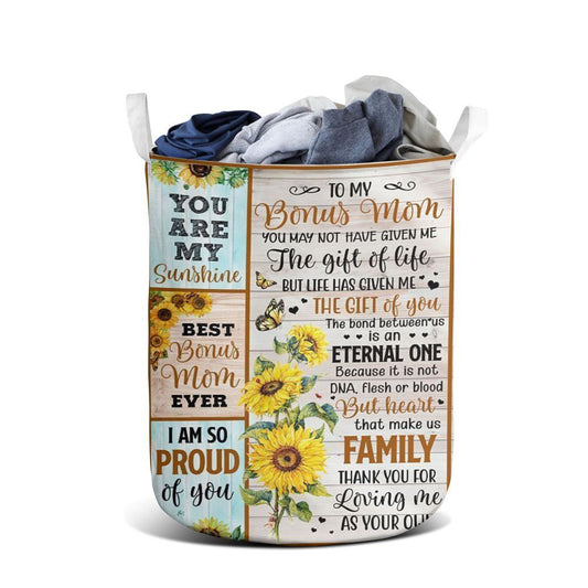 Mother's Day Laundry Basket, You May Not Have Give Me The Gift Of Life Laundry Basket, Mother's Day Gift, Storage Basket For Mom