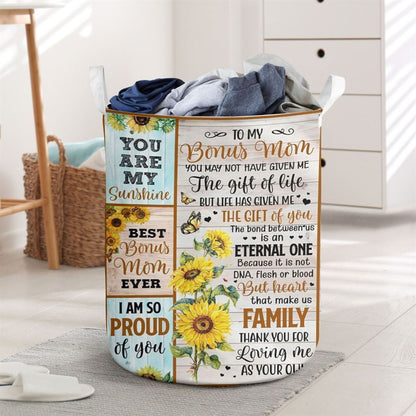 Mother's Day Laundry Basket, You May Not Have Give Me The Gift Of Life Laundry Basket, Mother's Day Gift, Storage Basket For Mom