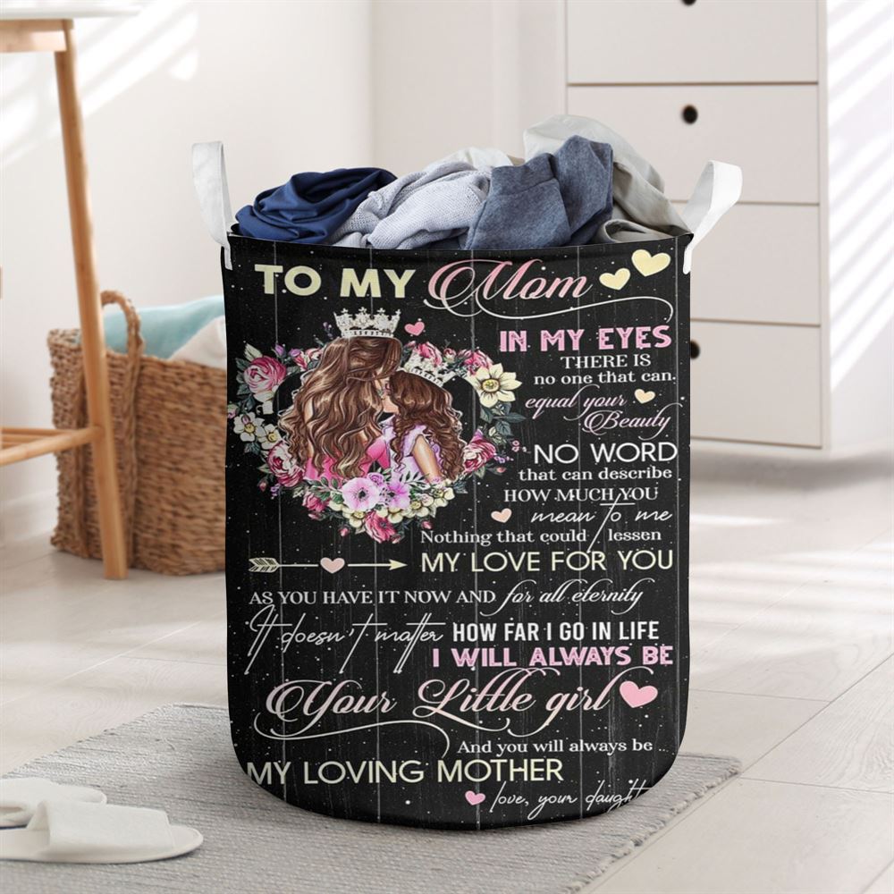 Mother's Day Laundry Basket, You Will Always Be My Loving Mother Mother's Day Laundry Basket, Mother's Day Gift, Storage Basket For Mom