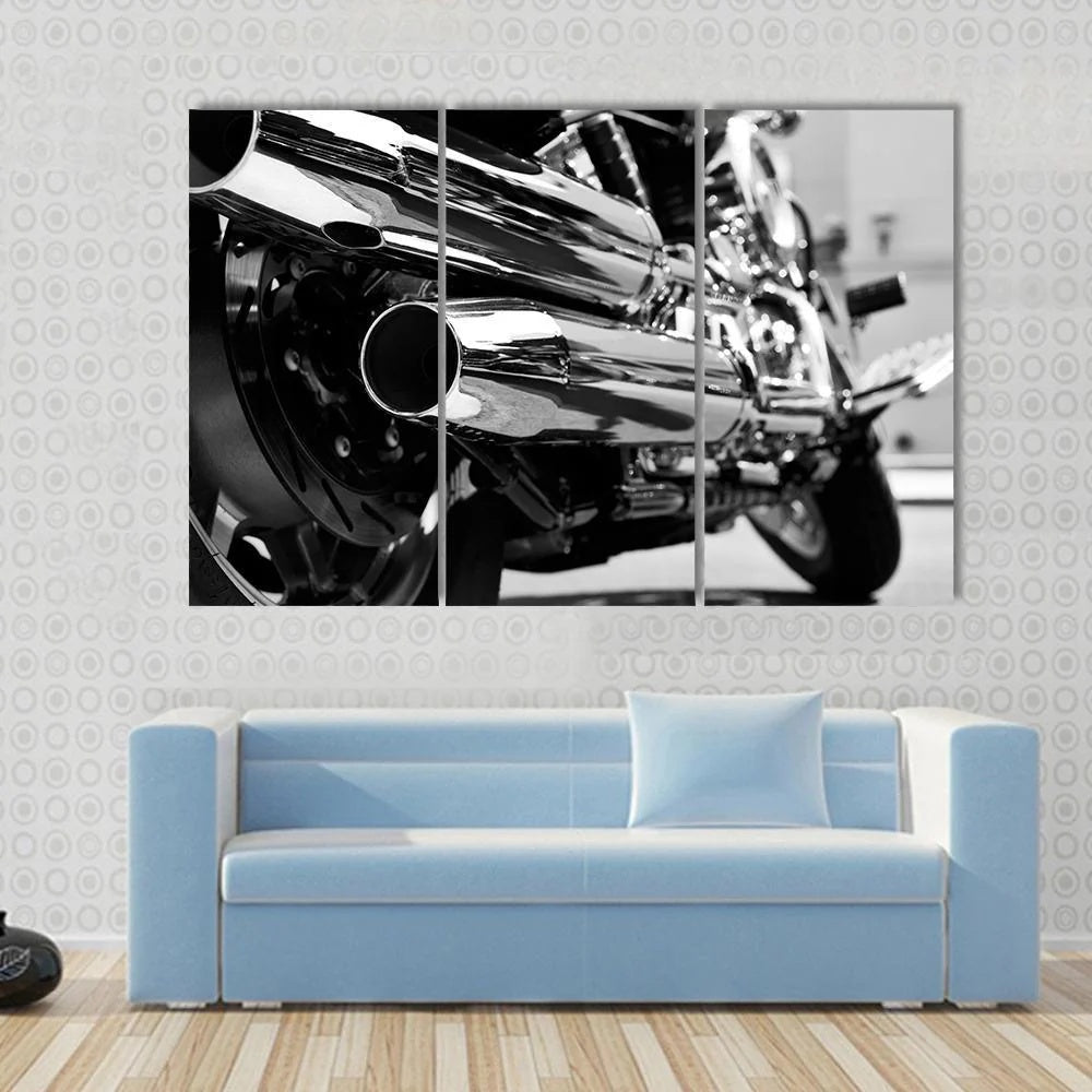 Motorcycle Canvas Wall Art Decor