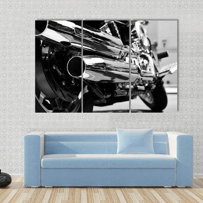Motorcycle Canvas Wall Art Decor