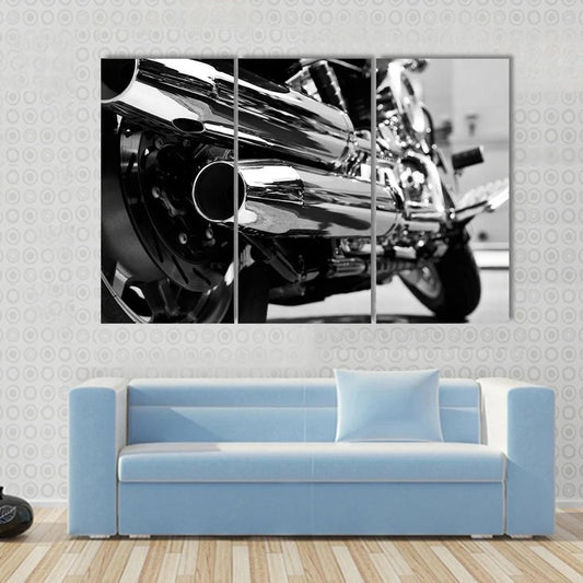 Motorcycle Canvas Wall Art Decor