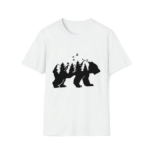 Mountain Range Bear Premium T Shirt, Mother's Day Premium T Shirt, Mom Shirt