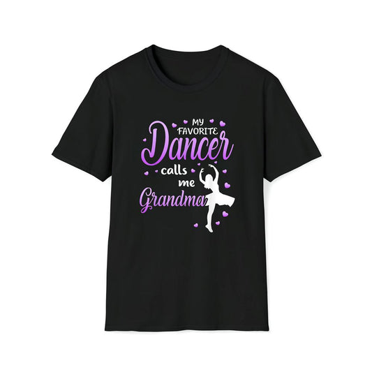 My Favorite Dancer Calls Me Grandma Dance Grandma Grandkid Premium T Shirt, Mother's Day Premium T Shirt, Mother's Day Gift, Mom Shirt