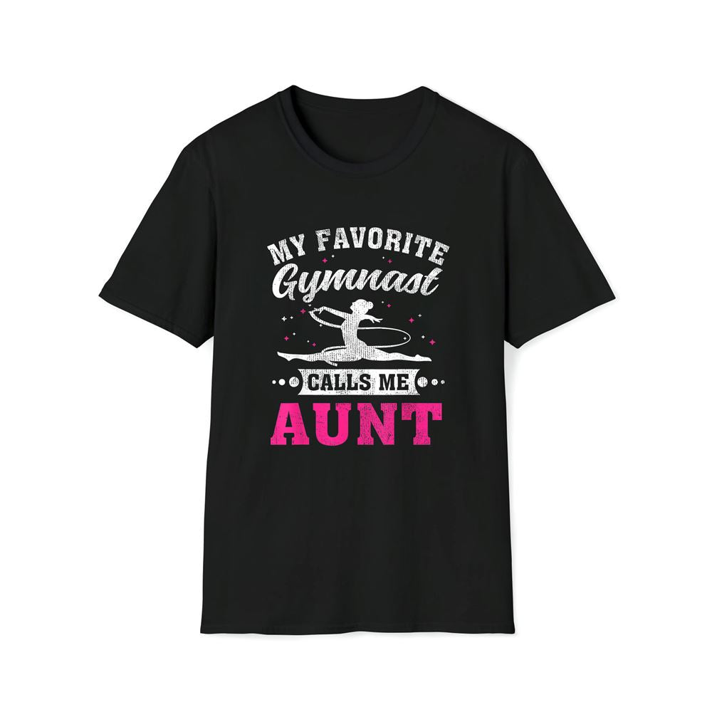 My Favorite Gymnast Calls Me Aunt Mother's Day Premium T Shirt, Mother's Day Premium T Shirt, Mother's Day Gift, Mom Shirt
