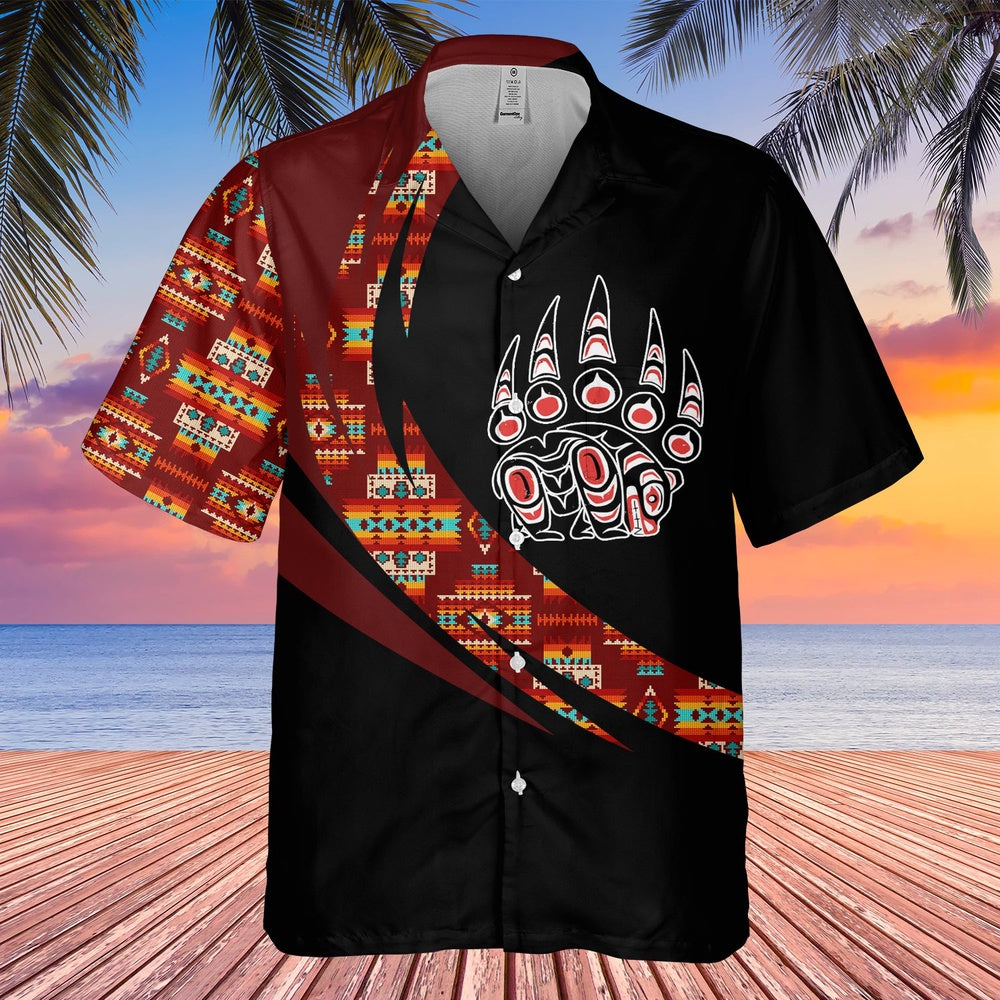 Native American Hawaiian Shirt, Abundance And Prosperity Hawaiian Shirt, Native Pattern Shirt