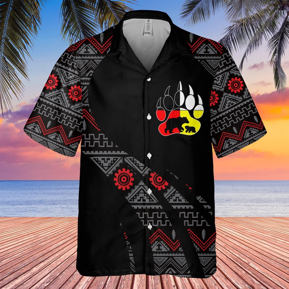 Native American Hawaiian Shirt, Adventurous Soul Hawaiian Shirt, Native Pattern Shirt