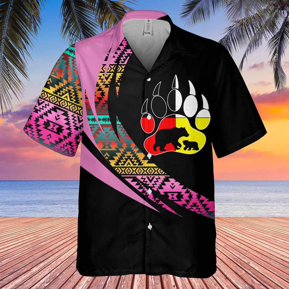 Native American Hawaiian Shirt, Always Be There For Each Other Hawaiian Shirt, Native Pattern Shirt