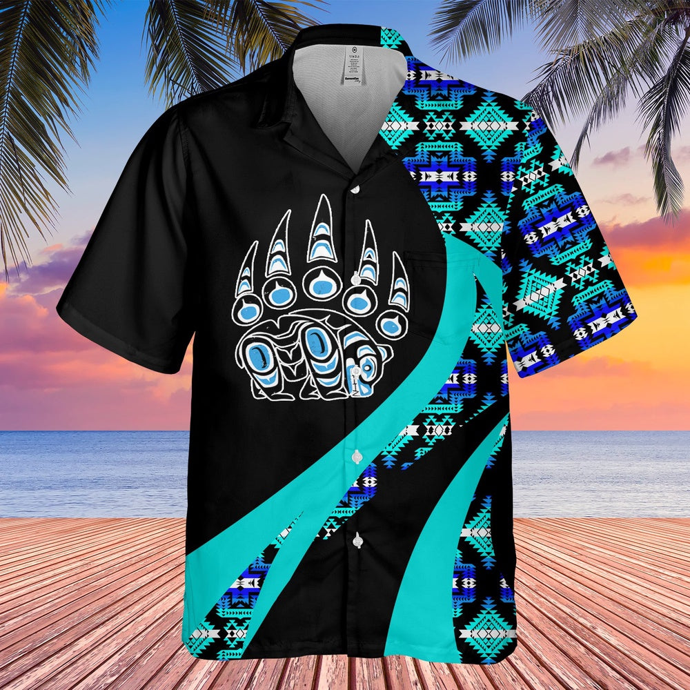 Native American Hawaiian Shirt, Always Rise Above Hawaiian Shirt, Native Pattern Shirt