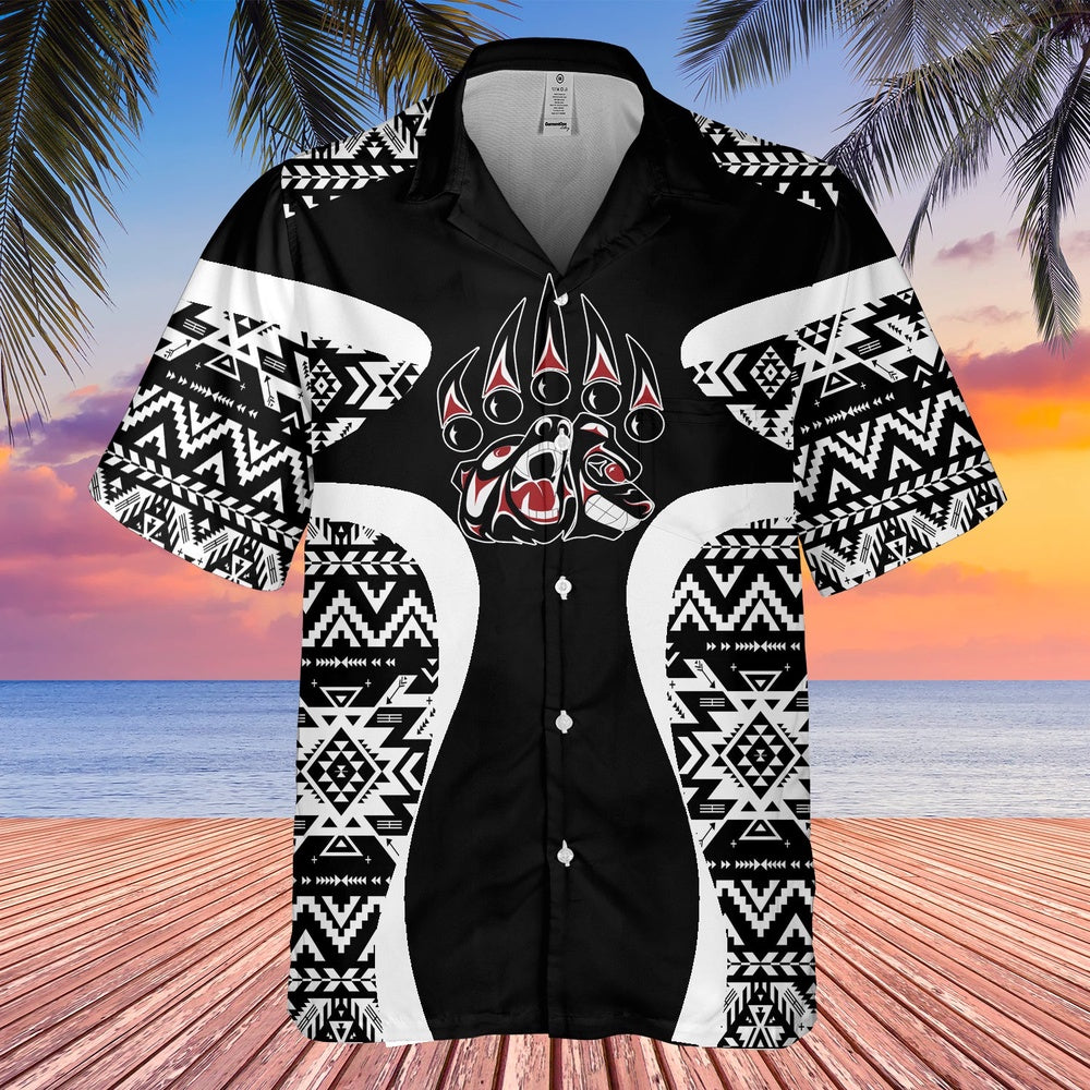 Native American Hawaiian Shirt, Always Stay Happy Hawaiian Shirt, Native Pattern Shirt