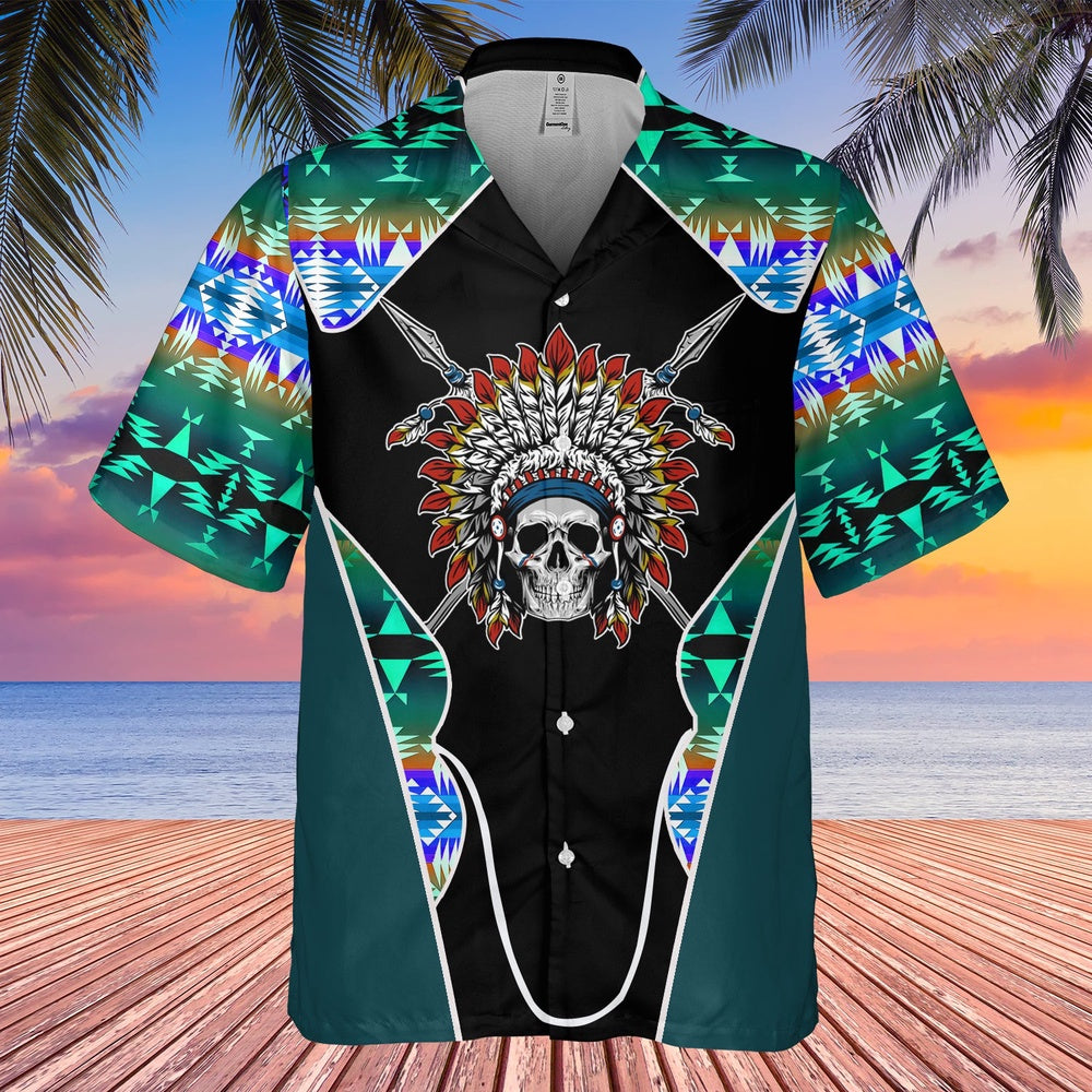 Native American Hawaiian Shirt, Arrow Of Love Hawaiian Shirt, Native American Chief Shirt, Native Pattern Shirt