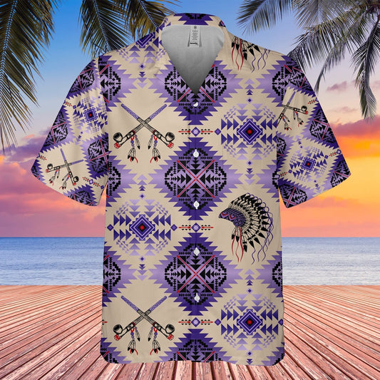 Native American Hawaiian Shirt, Assert Your Individuality With Trendy Patterned Accessories Hawaiian Shirt, Native Pattern Shirt