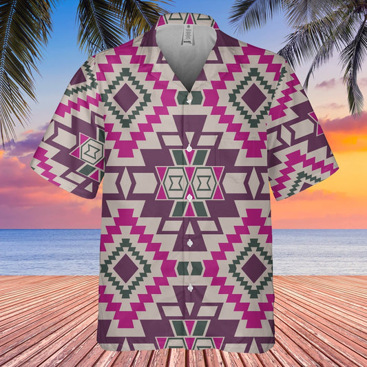 Native American Hawaiian Shirt, Captivating Pattern Hawaiian Shirt, Native Pattern Shirt